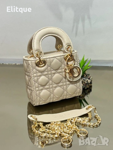 чанти CHIRSTIAN DIOR- DİOR 11.5 x 12.5 cm 💫💫💫 , снимка 8 - Чанти - 53142449