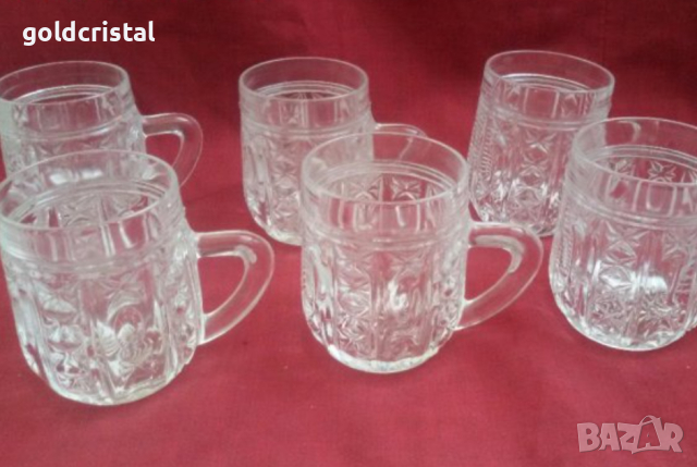 руски  кристални чаши халби , снимка 4 - Антикварни и старинни предмети - 19064414