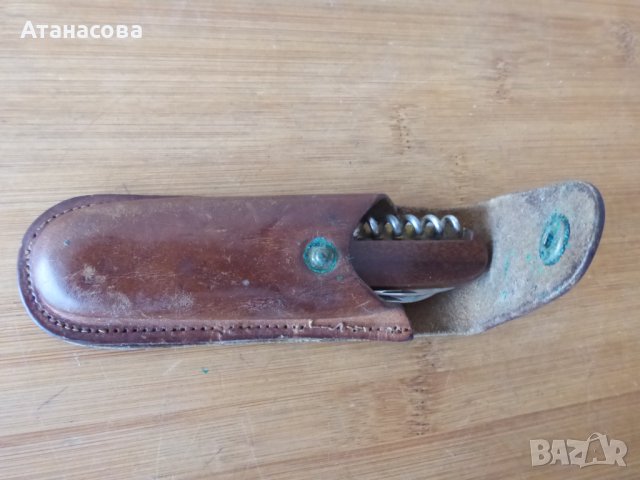 Джобно ножче 5 инструмента Solingen Солинген с калъф, снимка 12 - Ножове - 40623726