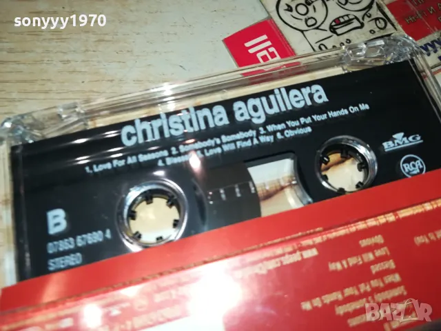 CHRISTINA AGUILERA-ORIGINAL TAPE 1404251913, снимка 5 - Аудио касети - 49895804