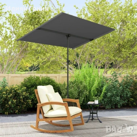 Градински чадър Outsunny, снимка 4 - Градински мебели, декорация  - 53922404