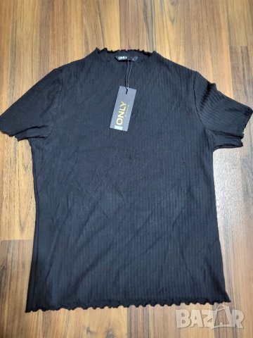 Нова дамска блуза Only, снимка 3 - Тениски - 42664117