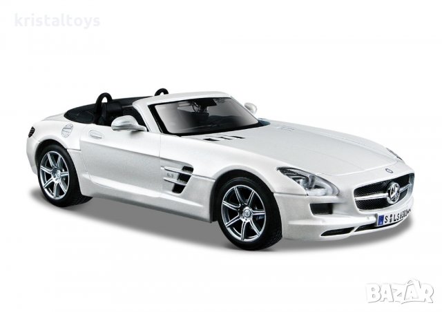 MAISTO SP EDITION Кола Мерцедес Бенц MERCEDES-BENZ SLS AMG CABRIO, снимка 1