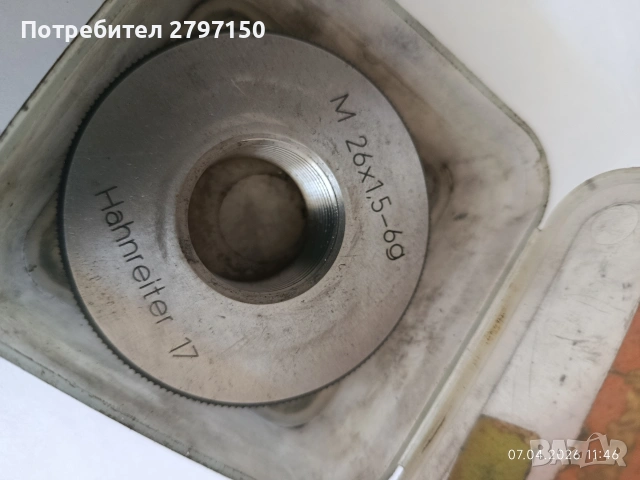 Резбови калибър., снимка 2 - Други инструменти - 54154342