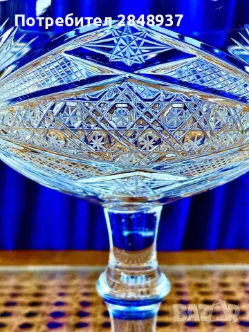 Кристални сватбени чаши, снимка 11 - Чаши - 48195153