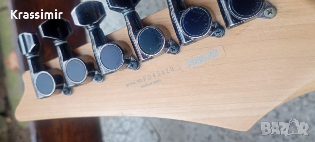 Ibanez RG 570 FM Transparent Blue , снимка 10 - Китари - 52634977