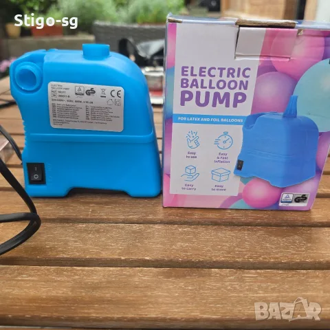 НОВА Електрическа помпа за балони 600W (Folat) за парти украси и арки 
