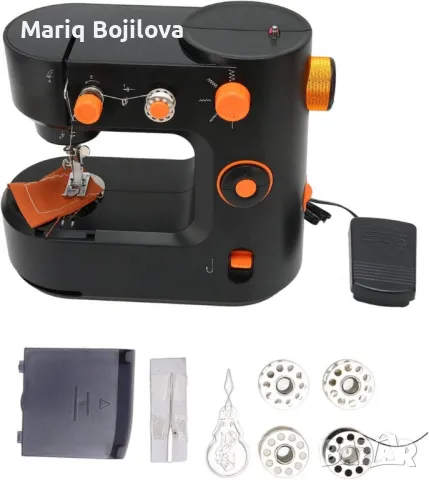 QVC Немска Мини шевна машина, компактна и удобна за домашна употреба 843882, снимка 6 - Шевни машини - 49138033