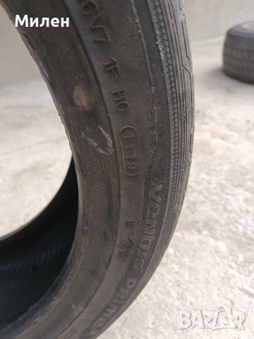 2 броя летни Hankook 215/45/18 Дот 2019, снимка 2 - Гуми и джанти - 54253841