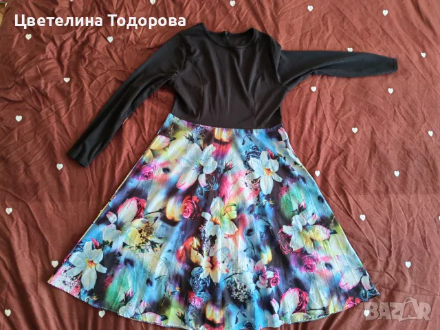 дамска рокля Л-ХЛ размер, снимка 3 - Рокли - 49071137