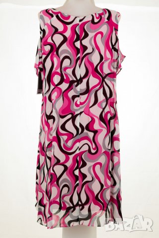 Лятна широка рокля макси размер марка Gabriela Visconti - 4XL, снимка 2 - Рокли - 37149848