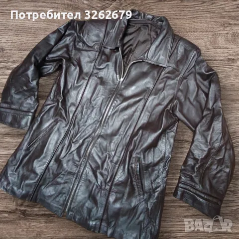 дамско яке естествена кожа размер xl, снимка 3 - Палта, манта - 56350143