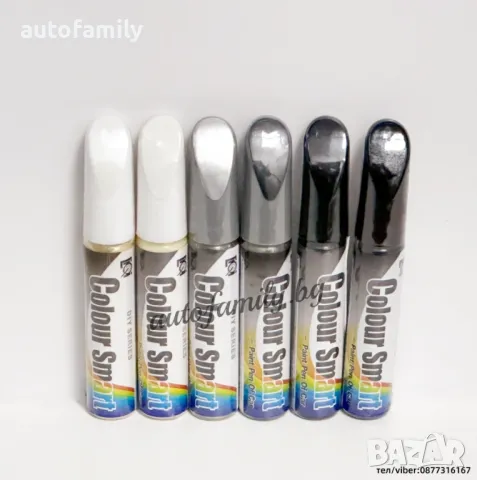 Коректор за автомобилна боя Renault 6 цвята 12ml, снимка 1