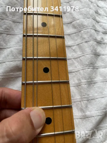 American Standard Stratocaster Olympic White (2010), снимка 5 - Китари - 56017274