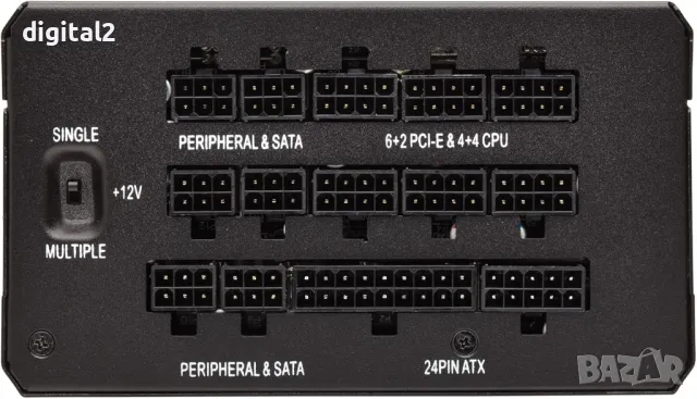 Захранване Corsair HXi Series HX1000 - 1000W Platinum 12м. Гаранция, снимка 4 - Захранвания и кутии - 49571956