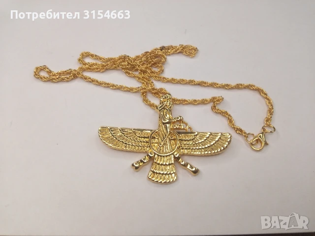 Медальон с Ангел-пазител Фаравахар , снимка 7 - Колиета, медальони, синджири - 50467042