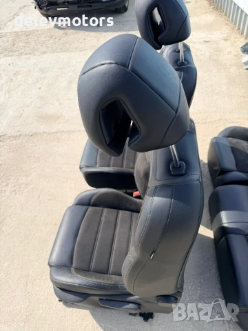 Седалки, кожен салон алкантара от Citroen DS5 2.0 BlueHDi 180 кс., двигател AHW (DW10FC), автомотичн, снимка 9 - Части - 53879301