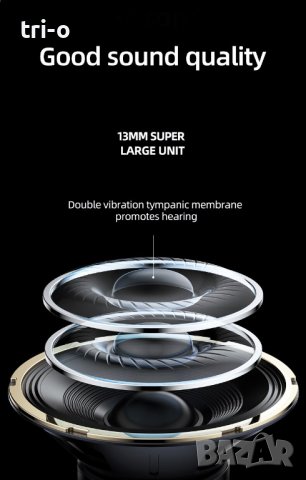 Lenovo LP40 TWS Безжични Bluetooth 5.0 Слушалки Бас, Сензорно управление, Стерео, шумопонижаване, снимка 7 - Bluetooth слушалки - 42337193