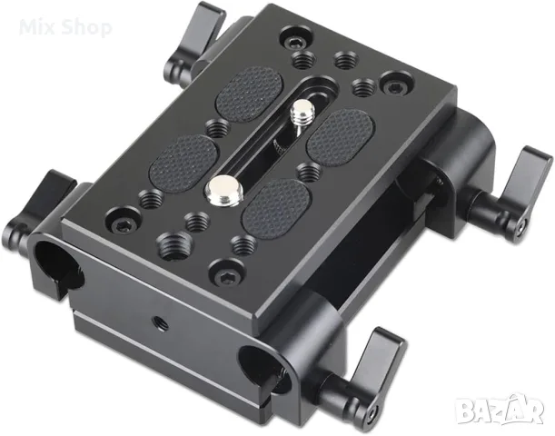 Нова SMALLRIG 15mm LWS базова плоча за камера с монтаж за релси – 1798