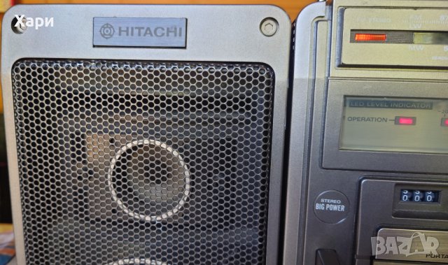 Радиокасетофон Hitachi TRK-9140E, снимка 11 - Радиокасетофони, транзистори - 44380585