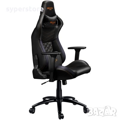 Геймърски стол CANYON CND-SGCH7, Nightfall GС-7 Черен, геймърски стол с ергономичен дизайн, снимка 6 - Столове - 30520779