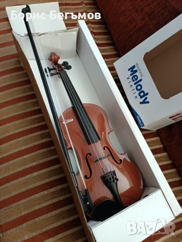Детска виола Melody - Цигулка, снимка 3 - Музикални играчки - 53068601