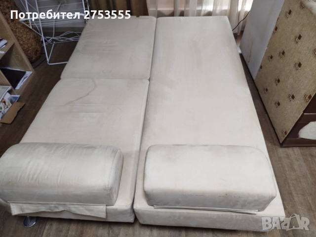 Диван с функция за сън, снимка 4 - Дивани и мека мебел - 52317477