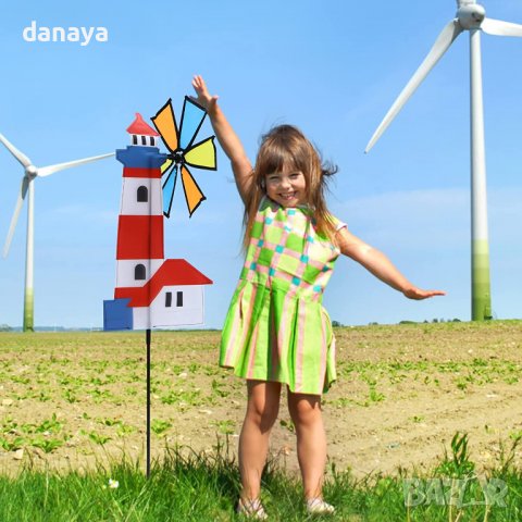  3611 Вятърна въртележка – фар, снимка 4 - Градински мебели, декорация  - 39777385