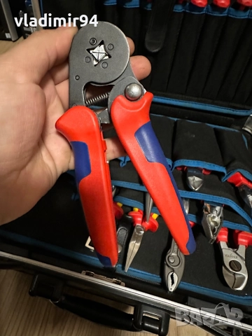 Knipex 97 53 04 Кримпклещи 0,08 - 16 mm², снимка 4 - Клещи - 52898660