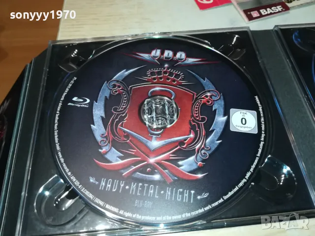 UDO NAVY-METAL-NIGHT BLU-RAY DISC+CD X2 1703251903, снимка 9 - Blu-Ray филми - 49532954