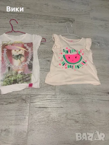 Лот детски тениски 3-4г ръст 104см, снимка 2 - Детски тениски и потници - 49601185
