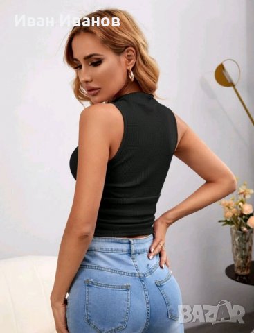 Елегантен топ - потник , снимка 3 - Потници - 37882102