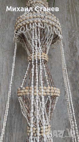 Полилей от черупки на морски ракообразни, снимка 5 - Декорация за дома - 38383453