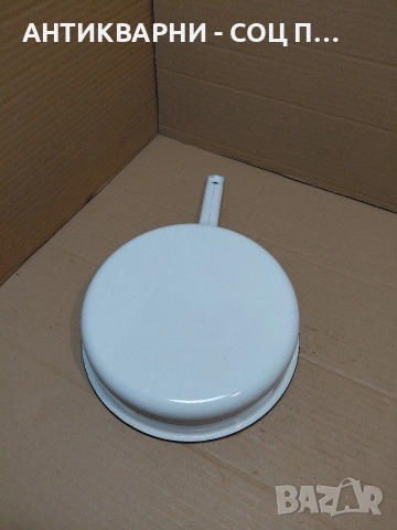 Соц Стар Емалиран Тиган. НОМЕР 538., снимка 5 - Антикварни и старинни предмети - 54306505