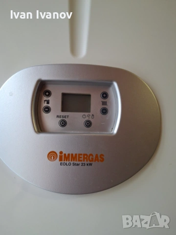 Газово котле Immergas EOLO Star 23kw използвано, снимка 6 - Други - 53349919