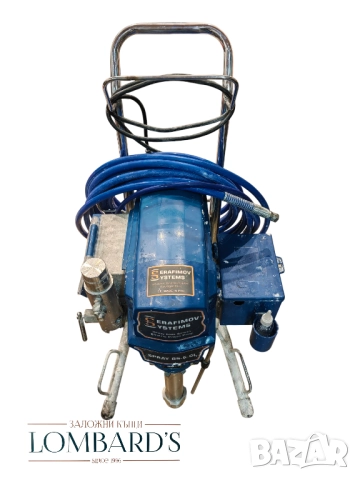 Машина за боядисване и шпакловане SERAFIMOV SYSTEMS SPRAY RS 6.0L, снимка 3 - Други машини и части - 52452906