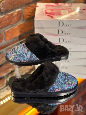 чехли с пух UGG christian dior gucci, снимка 2 - Чехли - 51444105