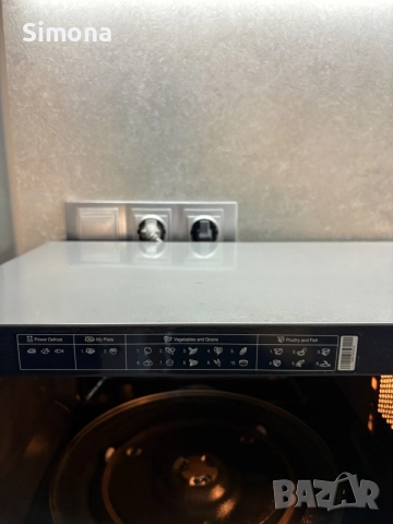 Samsung Microwave Oven with Ceramic Enamel – Перфектно състояние, снимка 2 - Микровълнови - 56060007
