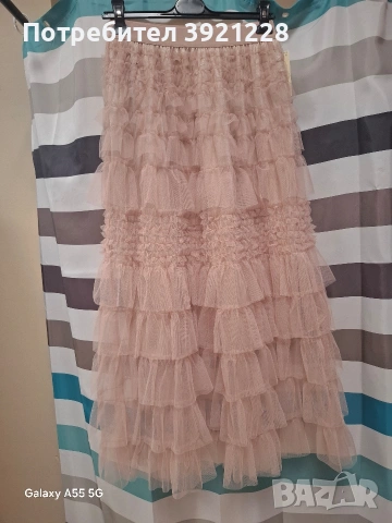 Дамска пола тюл