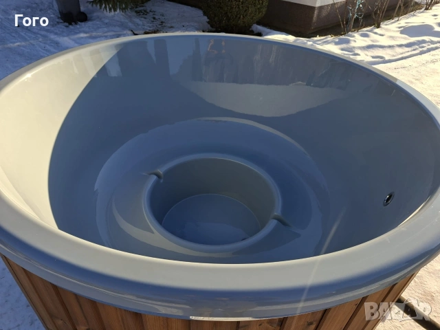 външно градинско джакузи с вложка от скрил, снимка 4 - Басейни и аксесоари - 54128287