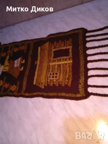  Ново вълнено пано за стена ръчна изработка 51х29.5см, снимка 6 - Декорация за дома - 47869617