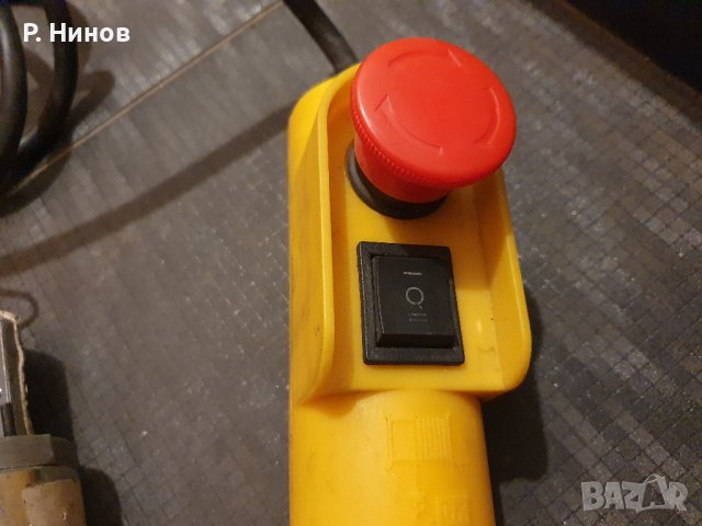 Нова кнопка за  монофазен телфер с кондензатор
