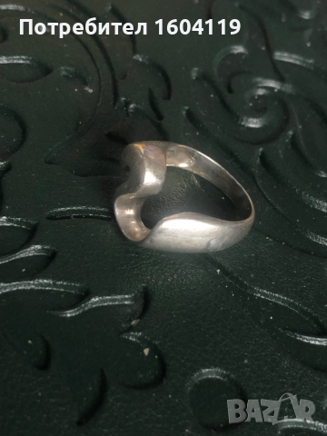 Страхотен сребърен пръстен, снимка 1 - Пръстени - 44594448