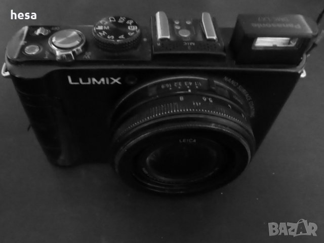 фотопарат Panasonic Lumix LX7 с дефектна оптика, снимка 3 - Фотоапарати - 31634117
