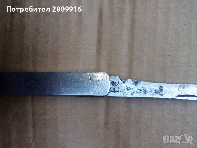 Старо ножче Сърп и чук. , снимка 4 - Антикварни и старинни предмети - 42468531