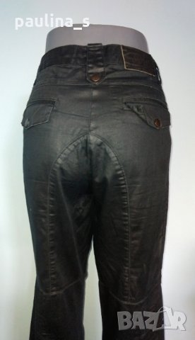 Дизйнерски панталон с кожен ефект "Kello"® / голям размер , снимка 7 - Панталони - 15475101