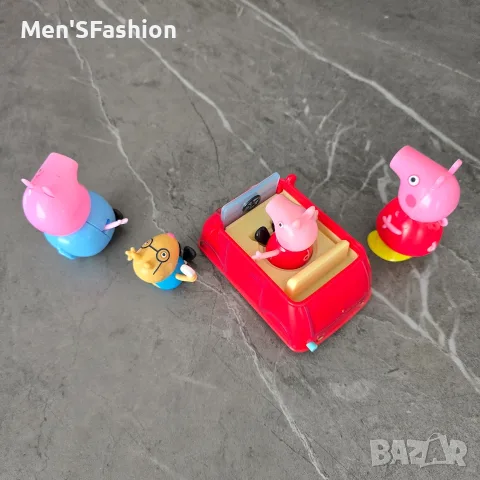 Peppa Pig - кола и фигури, снимка 4 - Фигурки - 56531563