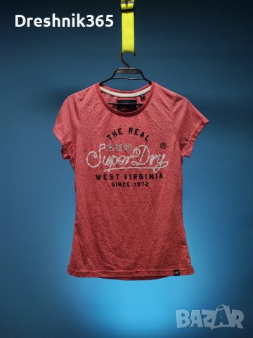 SuperDry Тениска/Дамска S, снимка 2 - Тениски - 37221369