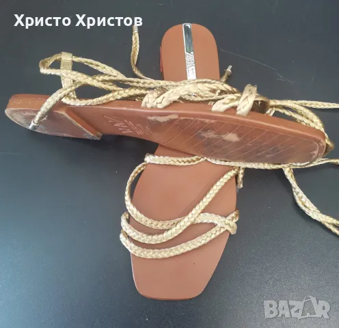 Дамски сандали ZARA Размер 37, снимка 1