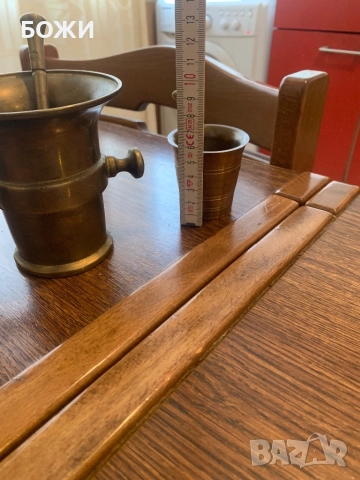 Колекция от стари бронзови хаванчета с чукчета , снимка 6 - Антикварни и старинни предмети - 52349092